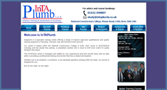 Desktop Screenshot of intaplumb.co.uk